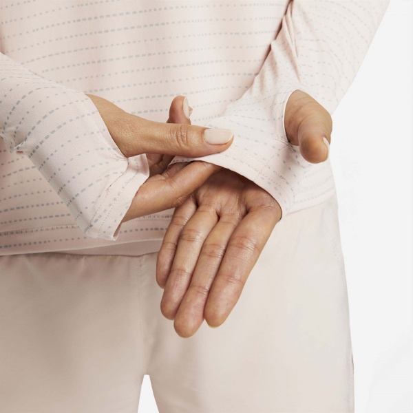 Футболка Nike W NK DF RUN DVN LS TOP DD6821-601 р.S розовый