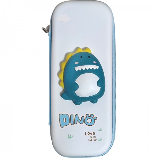 Пенал Динозавр Bagland зелений