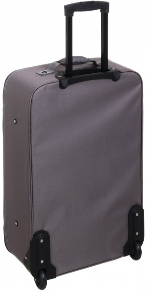 Чемодан 49 л серый KX22003 61х40х20 см 
