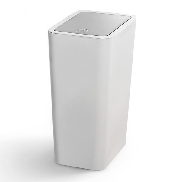 Ведро для мусора MVM 12 л серый BIN-14 12L GRAY