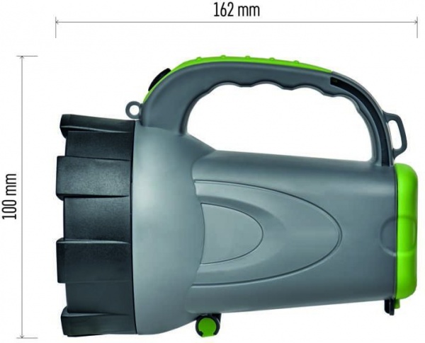 Фонарик Emos P2311 LED 5W 300 Lm Li-Ion серо-зеленый