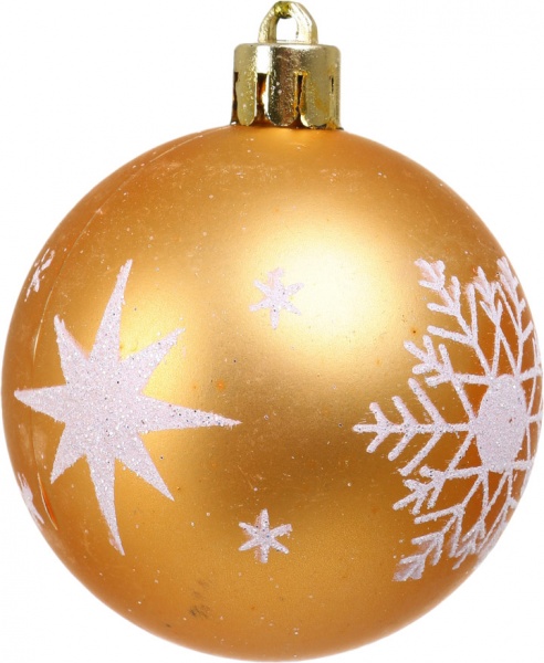 Набор елочных шаров Комплект № 30 d 60 мм 6 шт./уп.