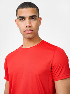 Футболка 4F TSHIRT FNK M384 4FSS23TFTSM384-62S р.M червоний