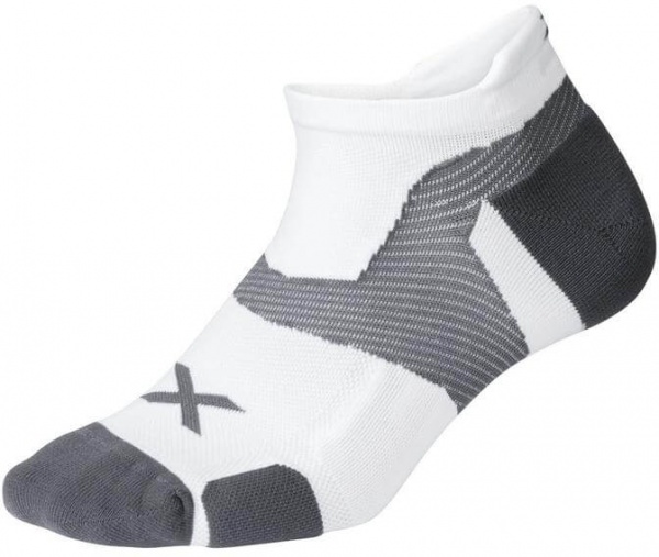 Носки Vectr Cushion No Show Socks UA5043e_WHT/GRY р.42-46 белый
