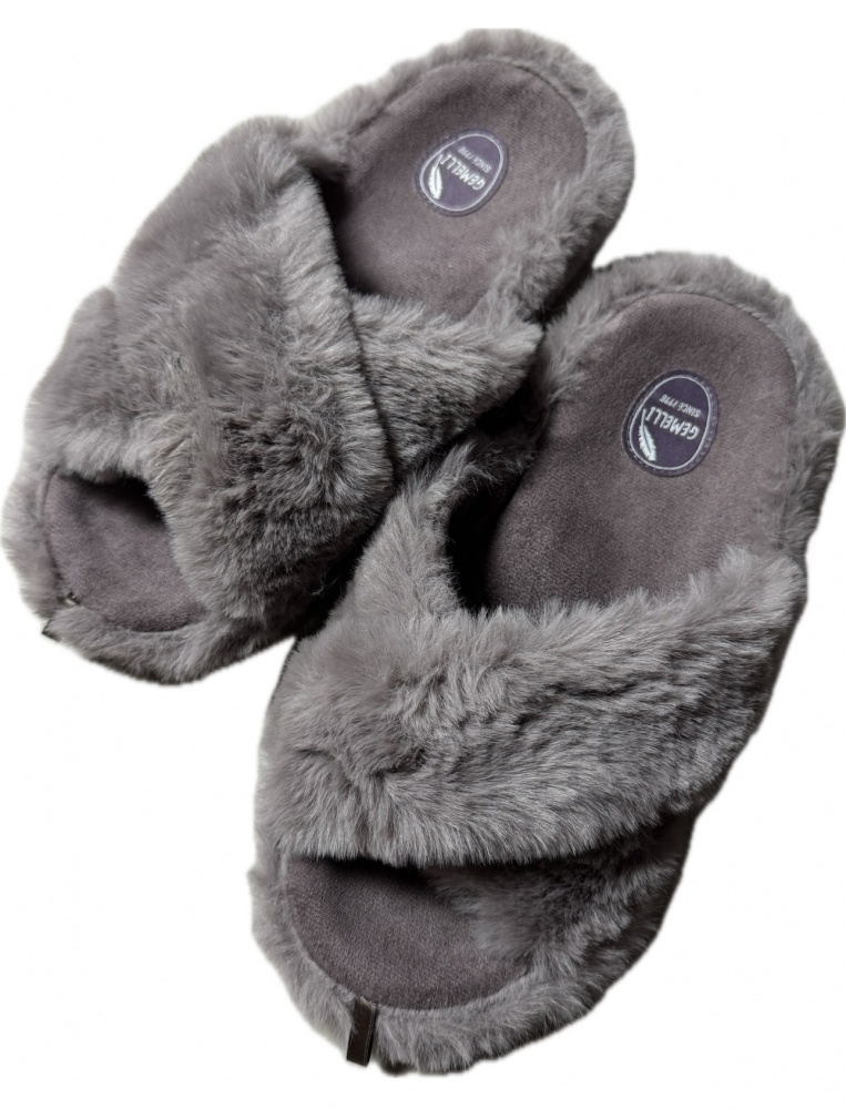 Тапки домашние Gemelli Трюфель р.38 винный