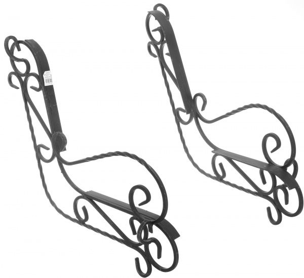 Декоративний виріб боковина лавки, 800х250, антична бронза