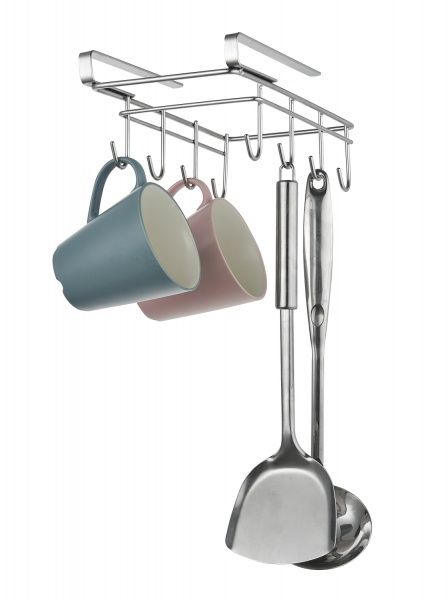 Держатель для чашек Lemax YJ-G-3366 8 крючков 143x250x100 мм хром