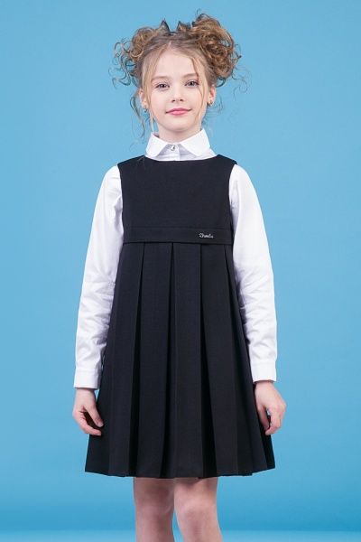 Сарафан шкільний Zironka 40-9024-1 р.134 чорний 