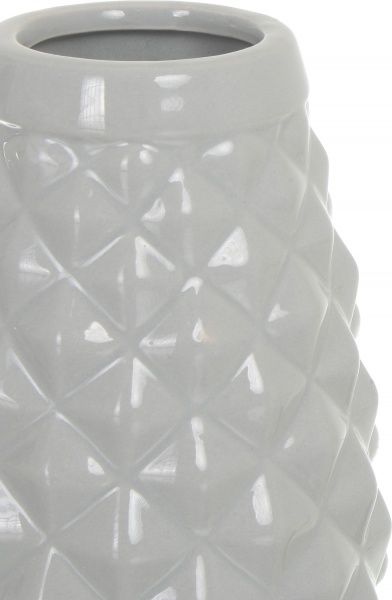 Ваза керамическая серая JOL16038-3 10х16 см Herisson