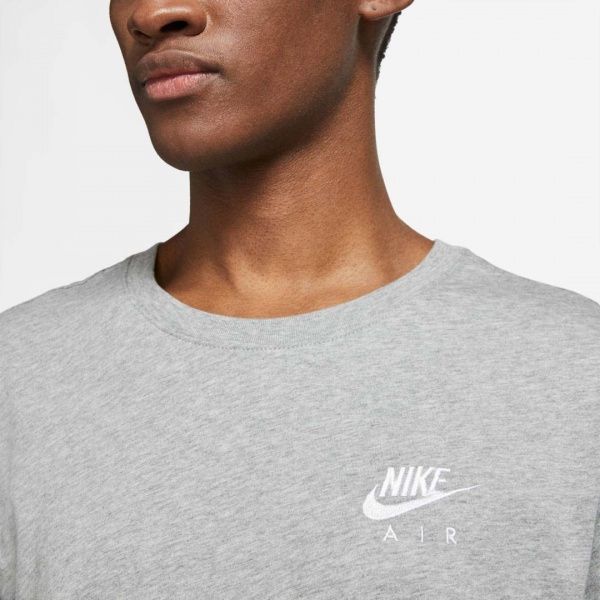 Футболка Nike M NSW TEE AIR LBR DA0294-063 S сірий