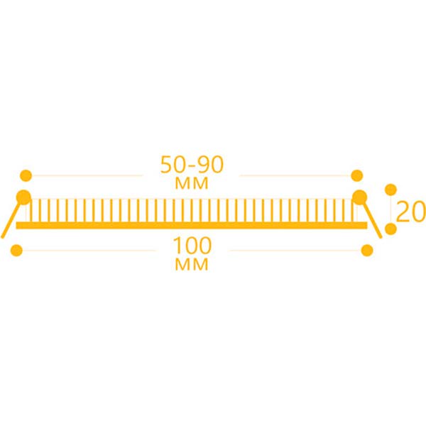 Светильник административный LED LightMaster AL622 квадрат 8 Вт IP20 белый 