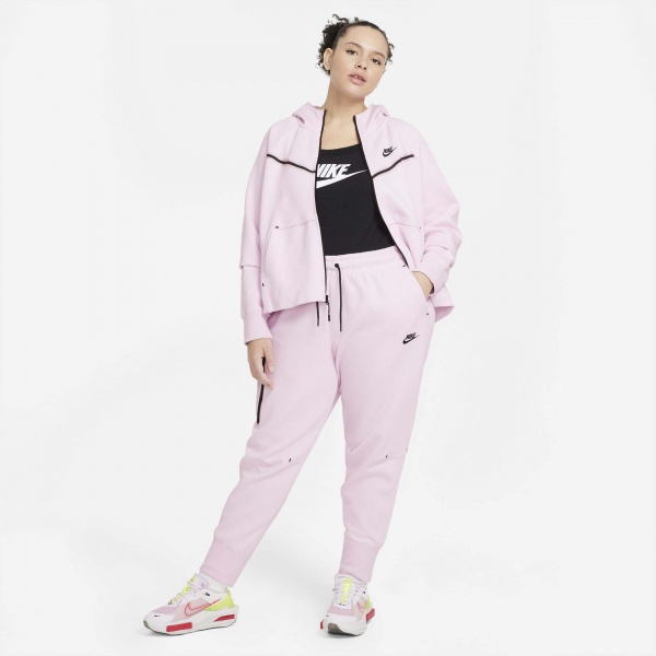 Штани Nike W NSW TCH FLC ESSNTL HR PNT CW4292-695 р. S рожевий