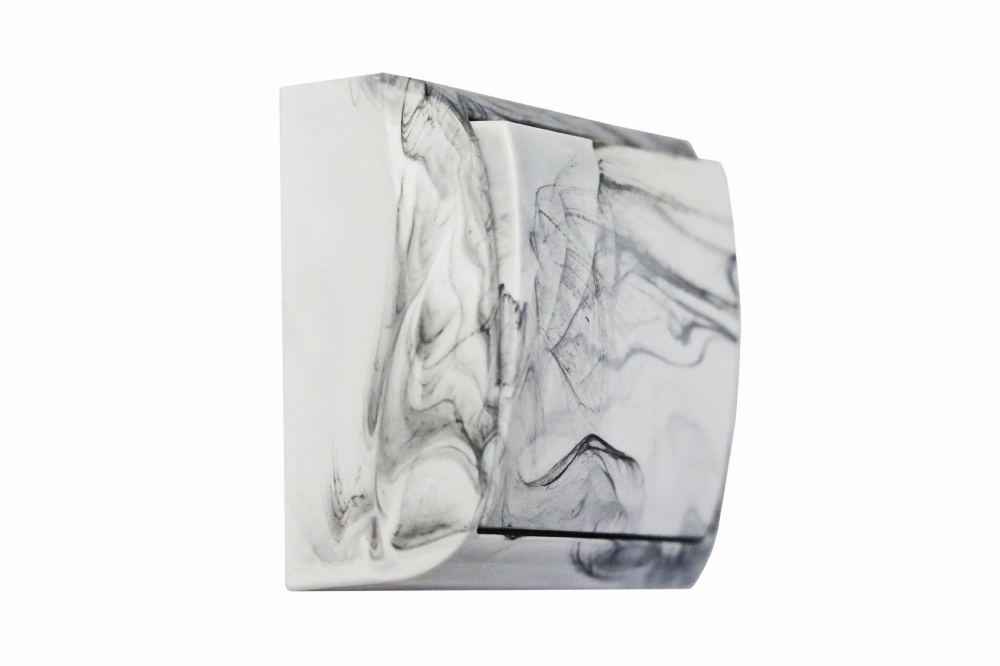 Вимикач накладний одноклавішний без підсвітки мармур 2201 MARBLE