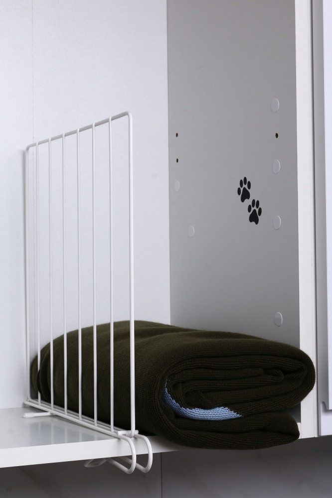 Перегородка для полки LUNA HOME 305х305 белый