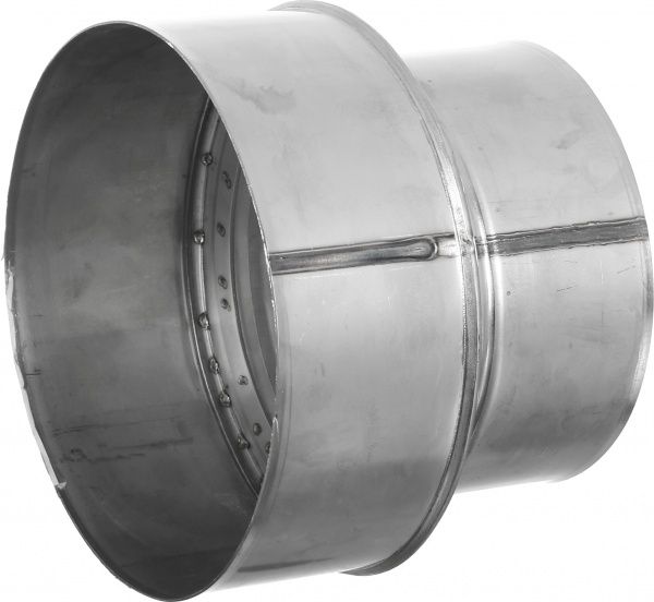 Перехідник димохідний 1 мм нерж Ф120+/150+ мм LIRA-LTD 