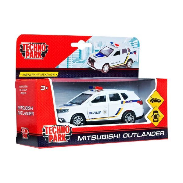 Автомодель Технопарк 1:32 Mitsubishi Outlander Police