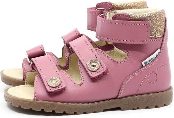 Сандалии ортопедические MRUGALA р.19 розовый 1199-50 