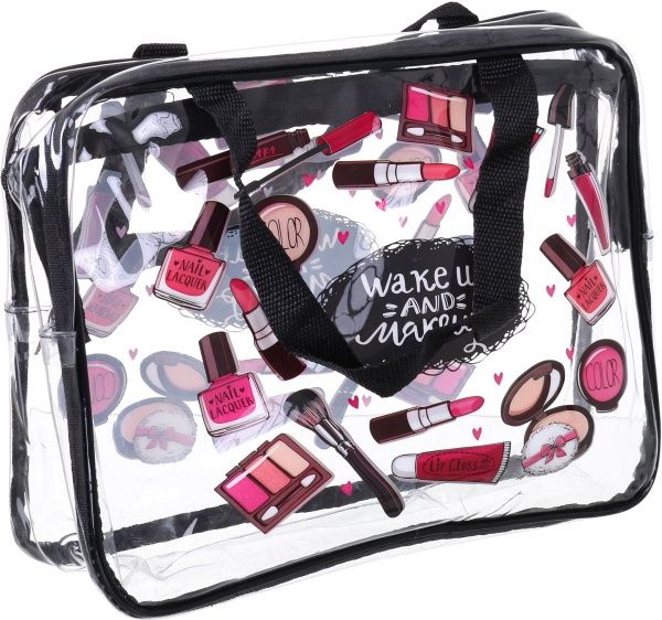 Сумка-косметичка Сosmetics 32х22х10 см прозорий XG057 