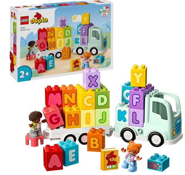 Конструктор LEGO DUPLO Вантажівка з абеткою 10421