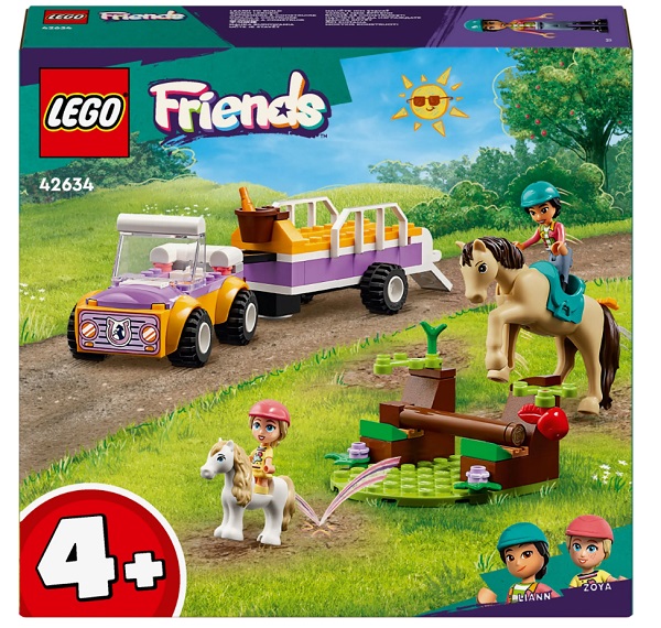 Конструктор LEGO Friends Прицеп для коня й пони 42634