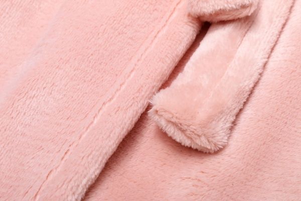 Халат детский для девочки Білтекс с ушками р.122 розовый 