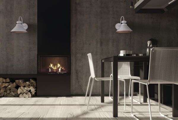 Бра Vesta Light 1x40 Вт E14 белый с золотистым LOFT 17171 біло-золотий 