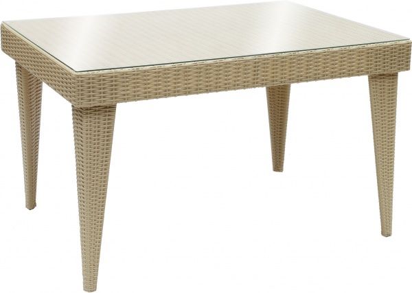 Стол прямоугольный 7284 90x120 см бежевый 