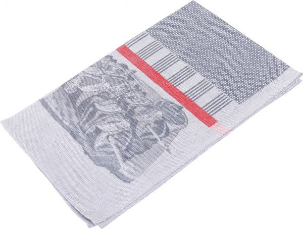 Рушник обід 49x70 см Білоруський льон синій 