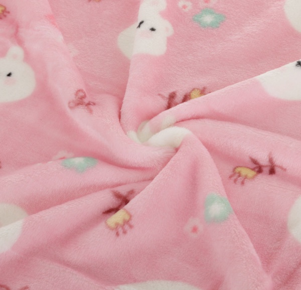 Плед Lotus Зайчик 100x120 см пудра 21kf-02 