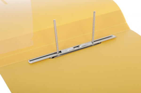 Скоросшиватель A4 с пружинным механизмом Clip A желтый UP! (Underprice)