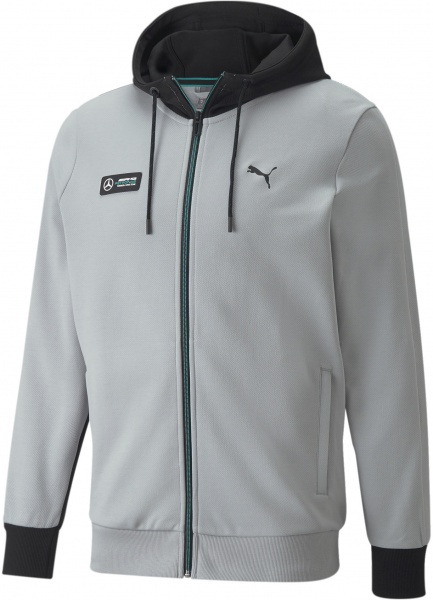 Джемпер Puma MAPF1 Hooded Sweat Jacket 53360702 р. S сірий