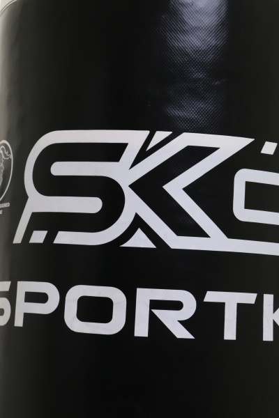 Боксерский мешок SPORTKO 100x35 см 40 кг черный