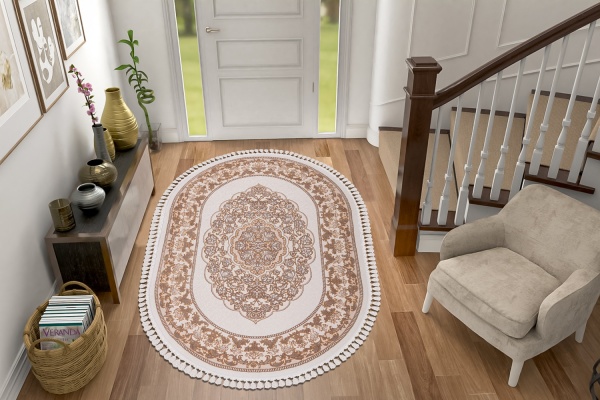 Ковер Art Carpet BONO 198 P61 gold О 240x340 см 