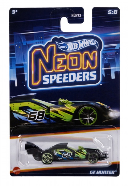 Машинка Hot Wheels Неонові перегонові в асортименті HLH72