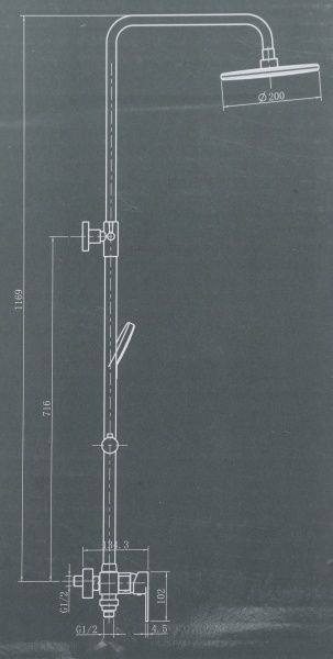 Душова система Scandispa Runa FS2003