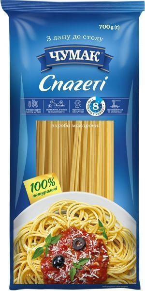 Макарони Чумак 700 г Спагеті 