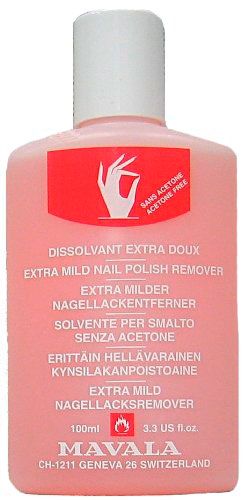 Жидкость для снятия лака Mavala Розовая без ацетона 100 мл