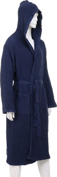 Халат чоловічий La Nuit Stone Wash р. XL сапфіровий 