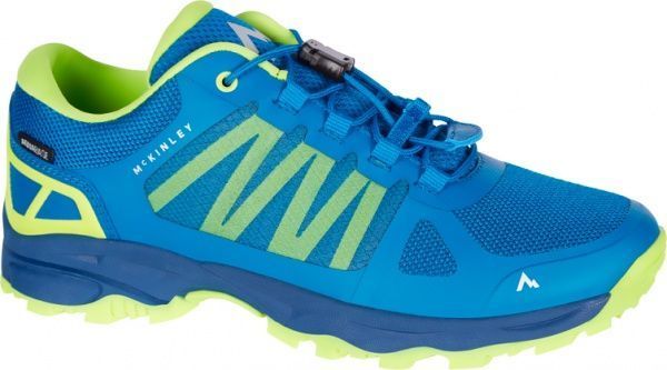 Кроссовки McKinley Kansas II AQB JR 414888-903633 р.EUR 36 сине-салатовый