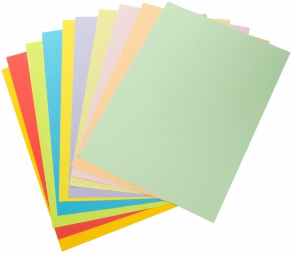 Папір офісний Mondi A4 80 г/м Super Mix 250 аркушів різнокольоровий 