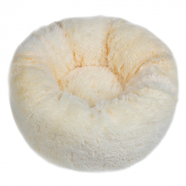 Лежак RED POINT 60х60х20 см текстиль персиковый