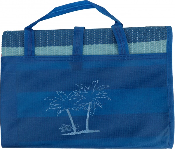 Коврик для пляжа Luna 90х180 см синий с голубым 