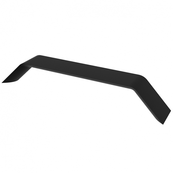 Мебельная ручка скоба DC DU 24/128 BLKM 128 мм матовый черный