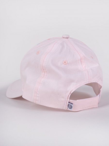 Кепка для девочек YO! р.42-46 светло-розовый CZD-0619G 