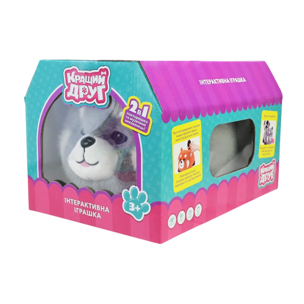 Іграшка м'яка інтерактивна Кращий друг Панда BF2507