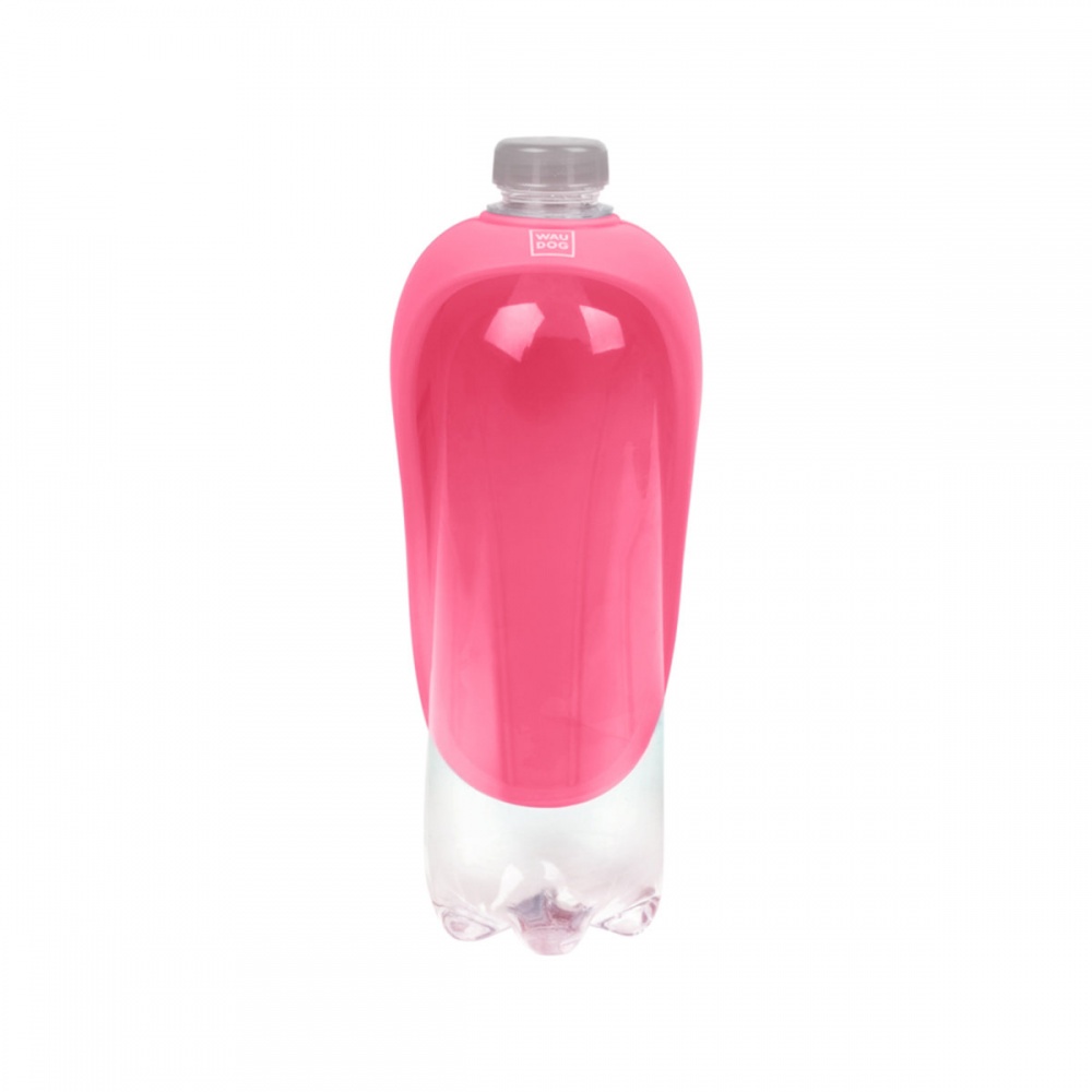 Поилка Waudog Silicone 165х90 мм розовая