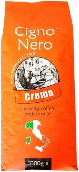 Кофе в зернах Cigno Nero Crema 1 кг 