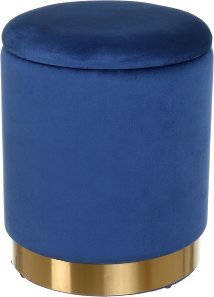 Сундук-пуф Francois 31,5х31,5х38см синий 