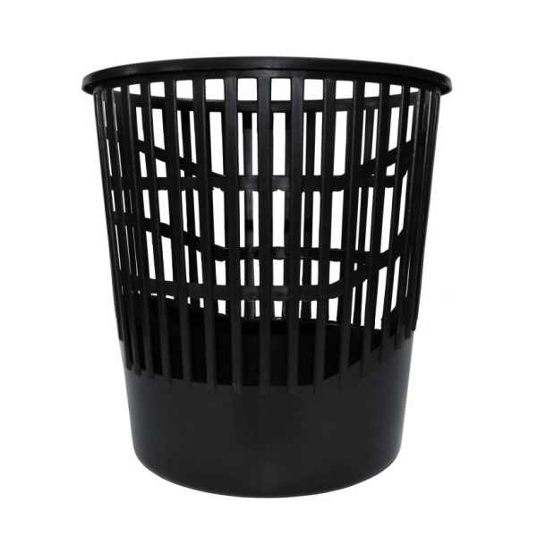 Корзина для бумаги Эталон-С сетчатая черная 10 л 