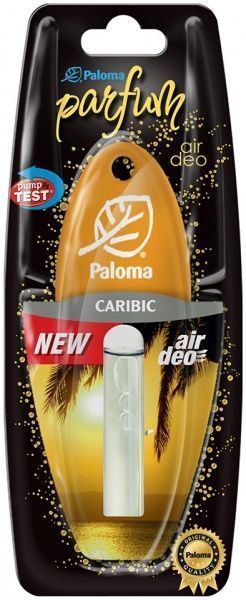 Ароматизатор подвесной Paloma Parfum 3 мл карибик 0914
